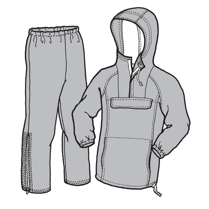 Women's Rainier Wind and Rain Suit  Sewing Pattern (Sold per Each)
