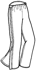 Women's Cascade Powder Pants Pattern (Sold per Each)