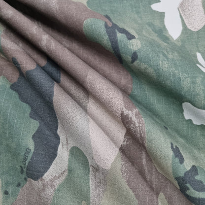 Mid-Weight Nylon/Cotton Ripstop - Duro Cam (Sold per Yard)