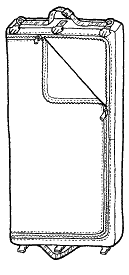 Pacific Curl Garment Bag Pattern (Sold per Each)