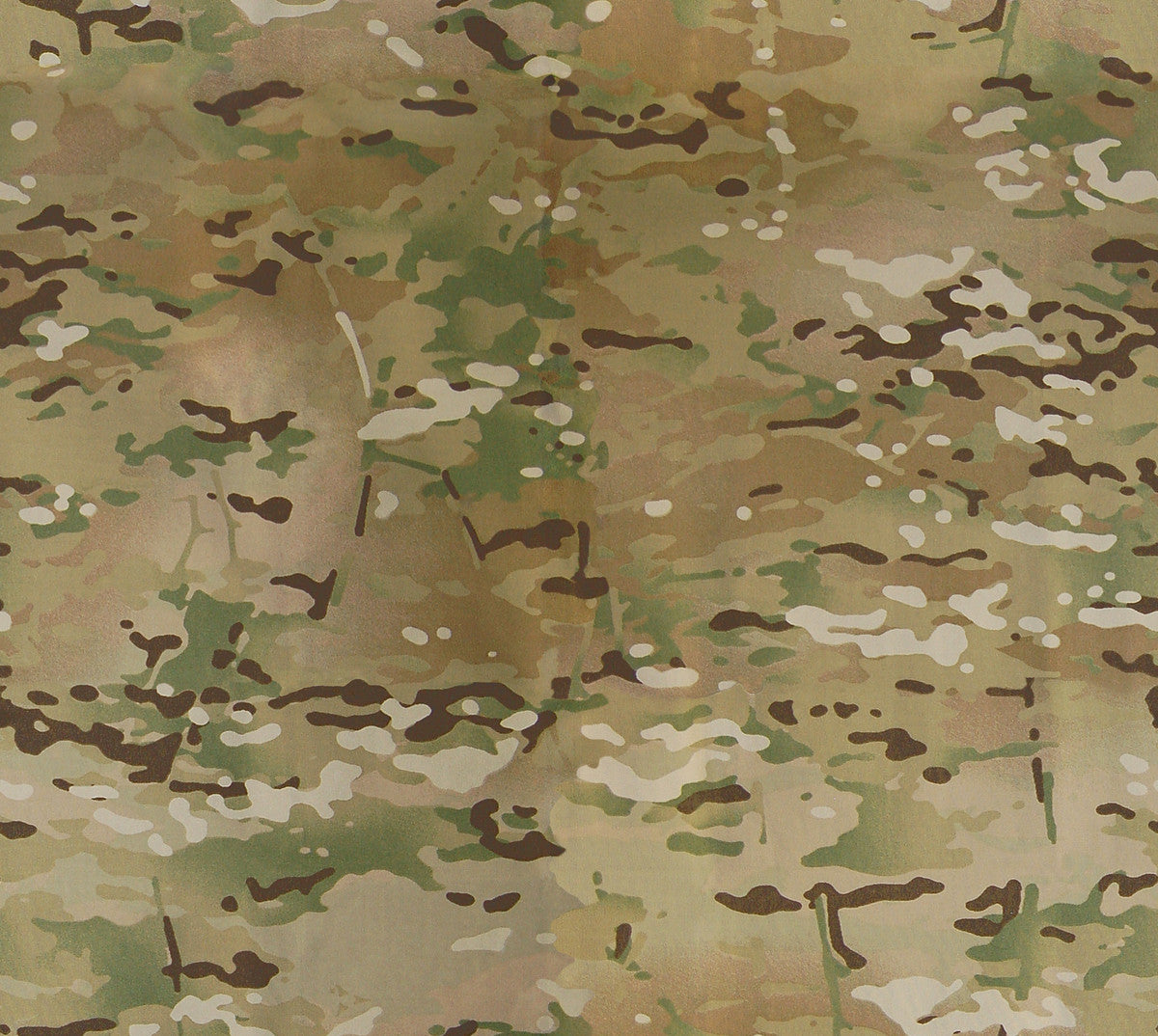 500 デニールのミルスペック CORDURA® ナイロン生地 MultiCam® Camo (ヤードごとに販売)