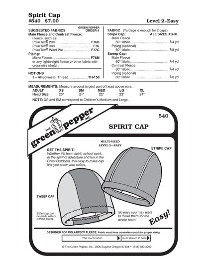 スピリットキャップ柄（各個販売）