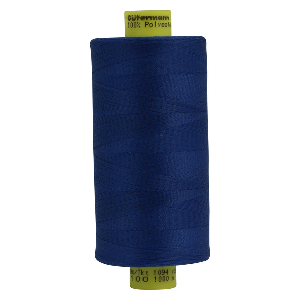Gutermann Cotton Thread, 100m Blue, 7050