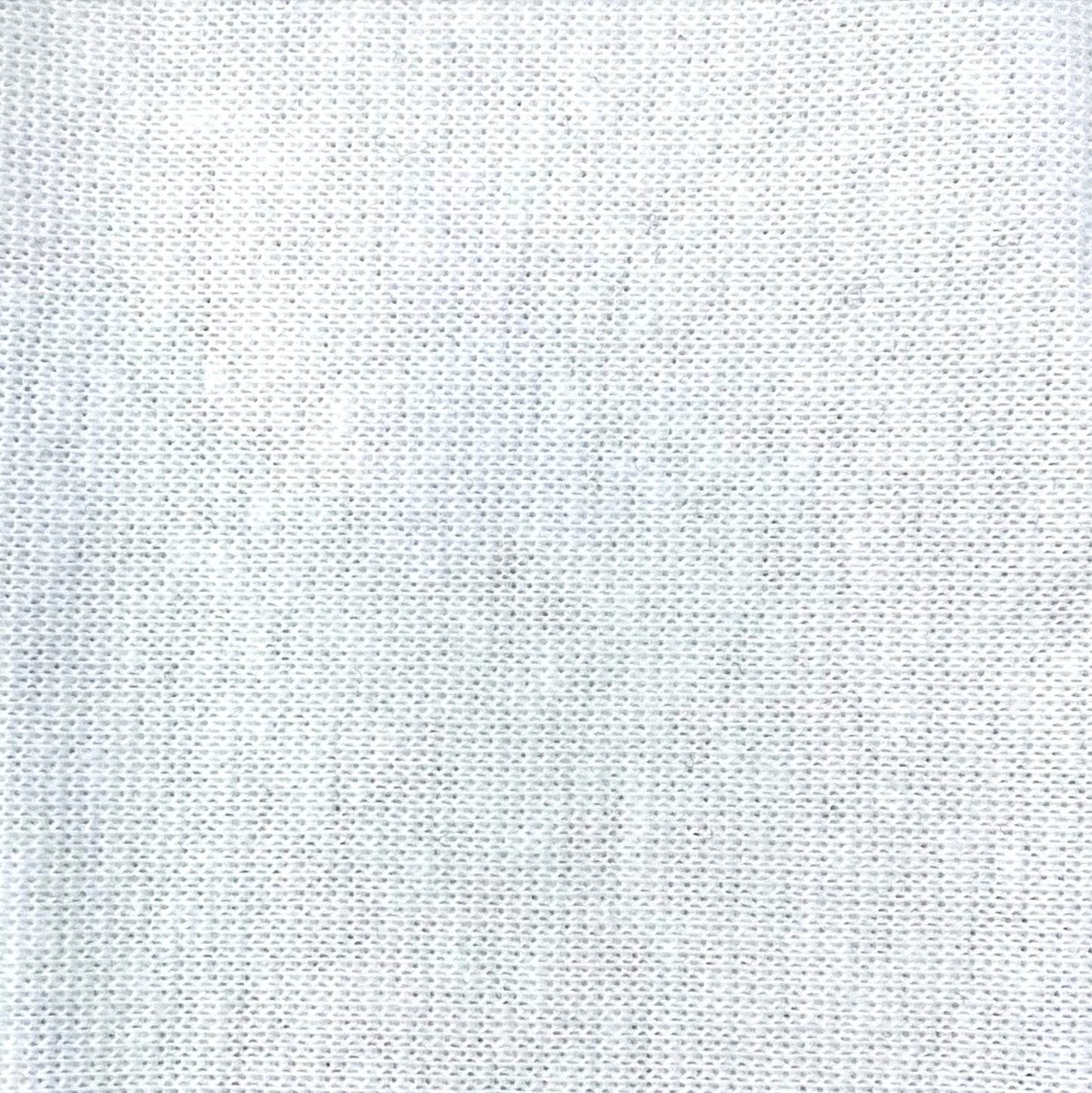 1x1 Cotton Spandex Ribbing - White (Sold per Inch)
