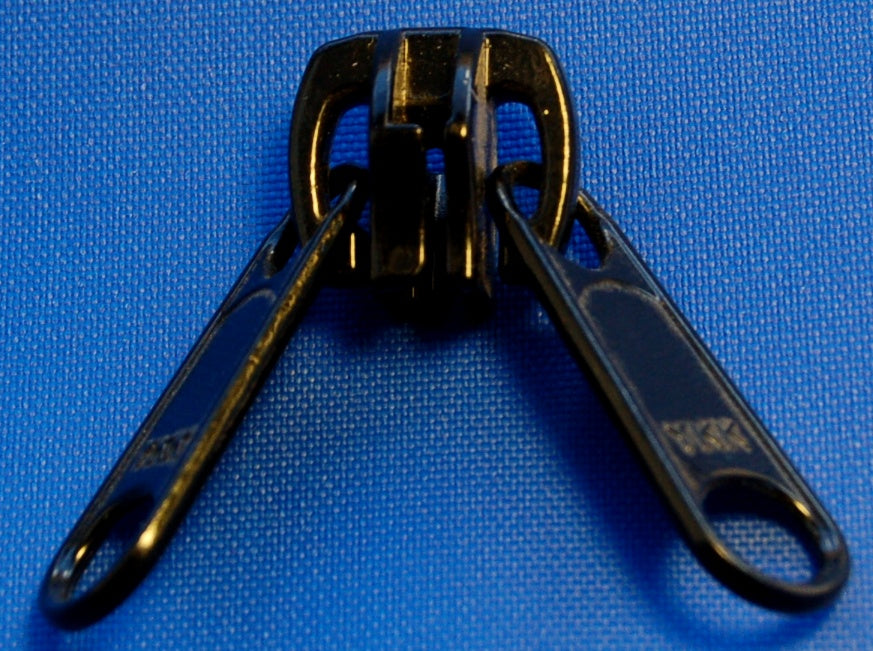 #8 YKK® Coil Reversible Zipper Pull - Black (Sold per Each)