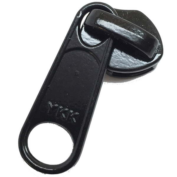 #8 YKK® Reverse Zipper Slider - Black (Sold per Each) – Rockywoods Fabrics