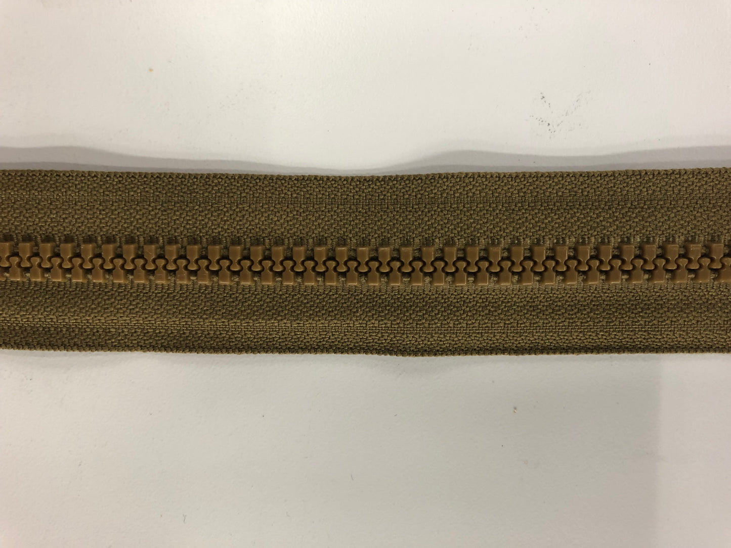 #8 Molded Tooth YKK® Zipper by the Yard - 334 Coyote Brown (Sold per Yard)