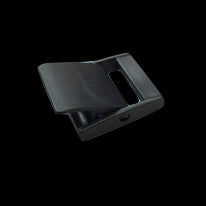 1 インチ Fixlock® 327 ラージ ロープロファイル カム バックル、ブラック (1 個ずつ販売)