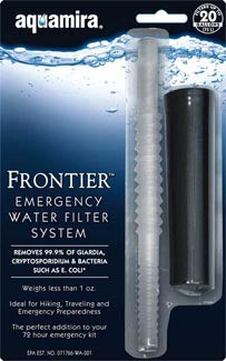 Filtro de agua de emergencia Frontier (se vende por unidad)