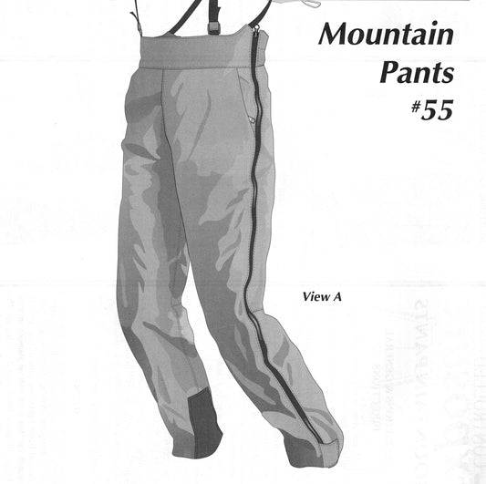 Patrón de pantalones deportivos de montaña de exposición controlada (se vende por unidad)