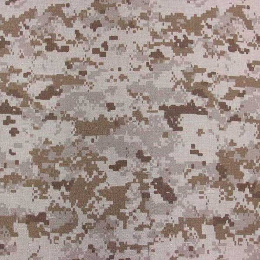 1000 Denier Mil-Spec PU Coated Nylon Fabric - Digital Desert (Sold per Yard)