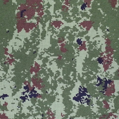 1000 Denier CORDURA® Nylon Coated Camouflage Fabric - Green Digital Camouflage (Sold per Yard)