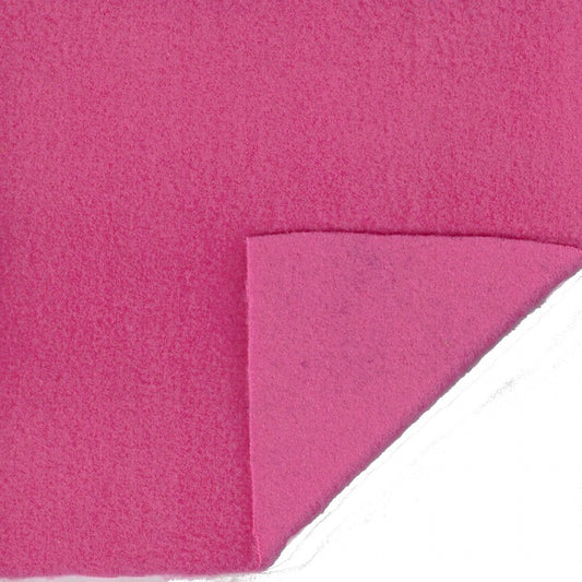 Polartec® Classic 100 Weight Fleece Double Velour Face - Super Pink (se vende por yarda)