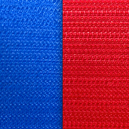 Gancho de velcro azul y rojo de 1, 2 y 4 pulgadas (se vende por yarda)