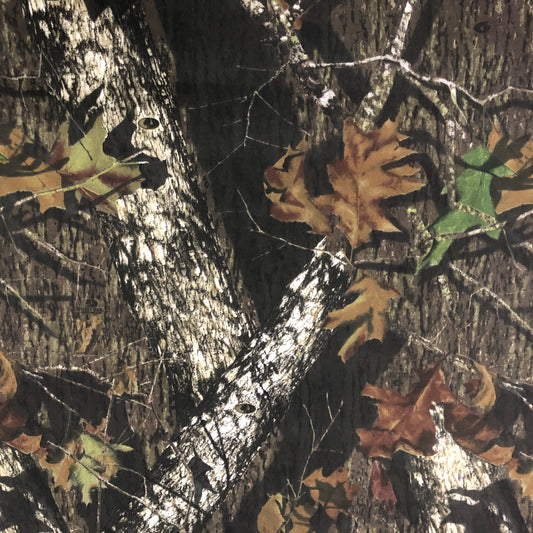 Tela de camuflaje con revestimiento de nailon CORDURA de 500 denier - Mossy Oak Break-Up (se vende por yarda)