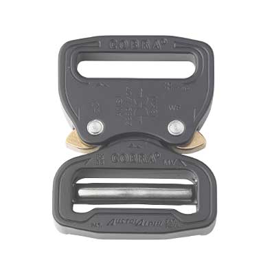 1.5" (38mm) ANSI COBRA® Pro Style Adjustable Buckle (Sold per Each)