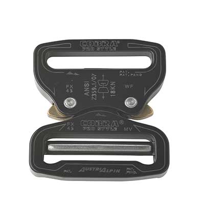 1.75" (45mm) ANSI COBRA® Pro Style Adjustable Buckle (Sold per Each)