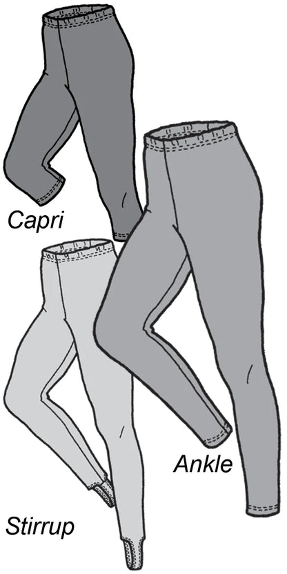 Adult’s Sport Tights Sewing Pattern (Sold per Each)