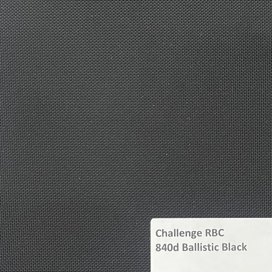 チャレンジ リサイクル バッグ クロス (RBC) - 環境に優しい C0 DWR 付きコーティング 840D ジュニア バリスティック ファブリック (ヤードごとに販売)