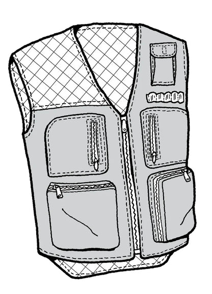 ハンターベスト縫製型紙（1枚単位での販売）