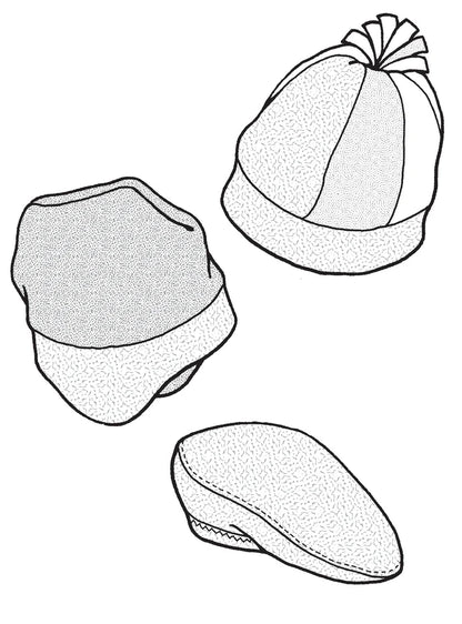 雪の帽子のパターン (1 個あたりの販売)