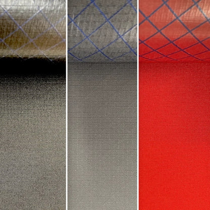 ECOPAK by Challenge - 450D Recycled Ripstop Polyester Fabric w/ 0.5 mil Recycled Film Backing (Sold per Yard)