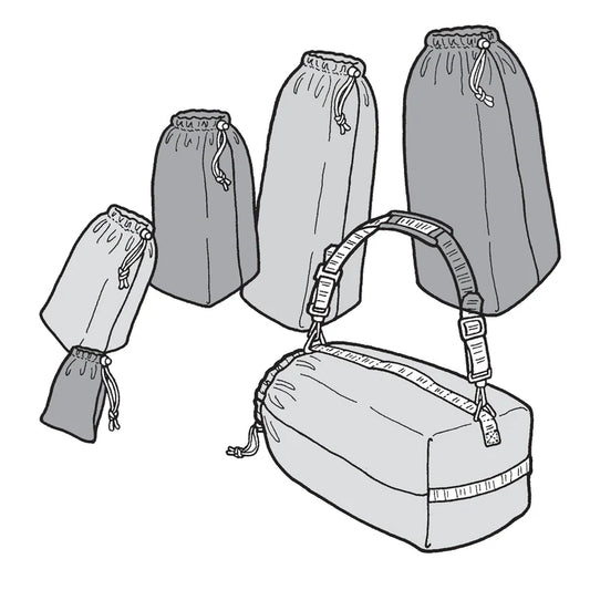 Xsmall to Xlarge Stuff Sack Patterns (Sold per Each)