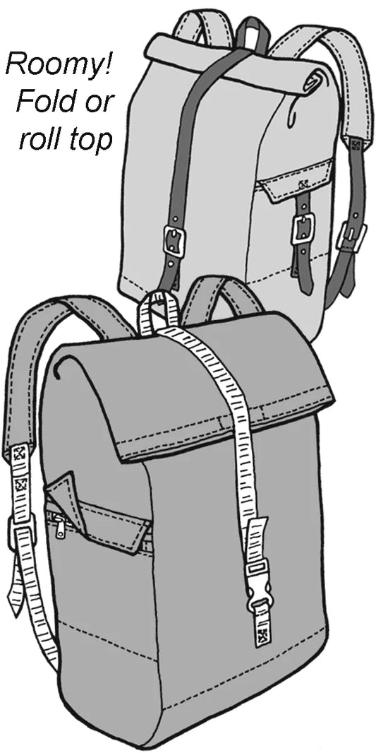 Pioneer Rucksack Sewing Pattern (Sold per Each)