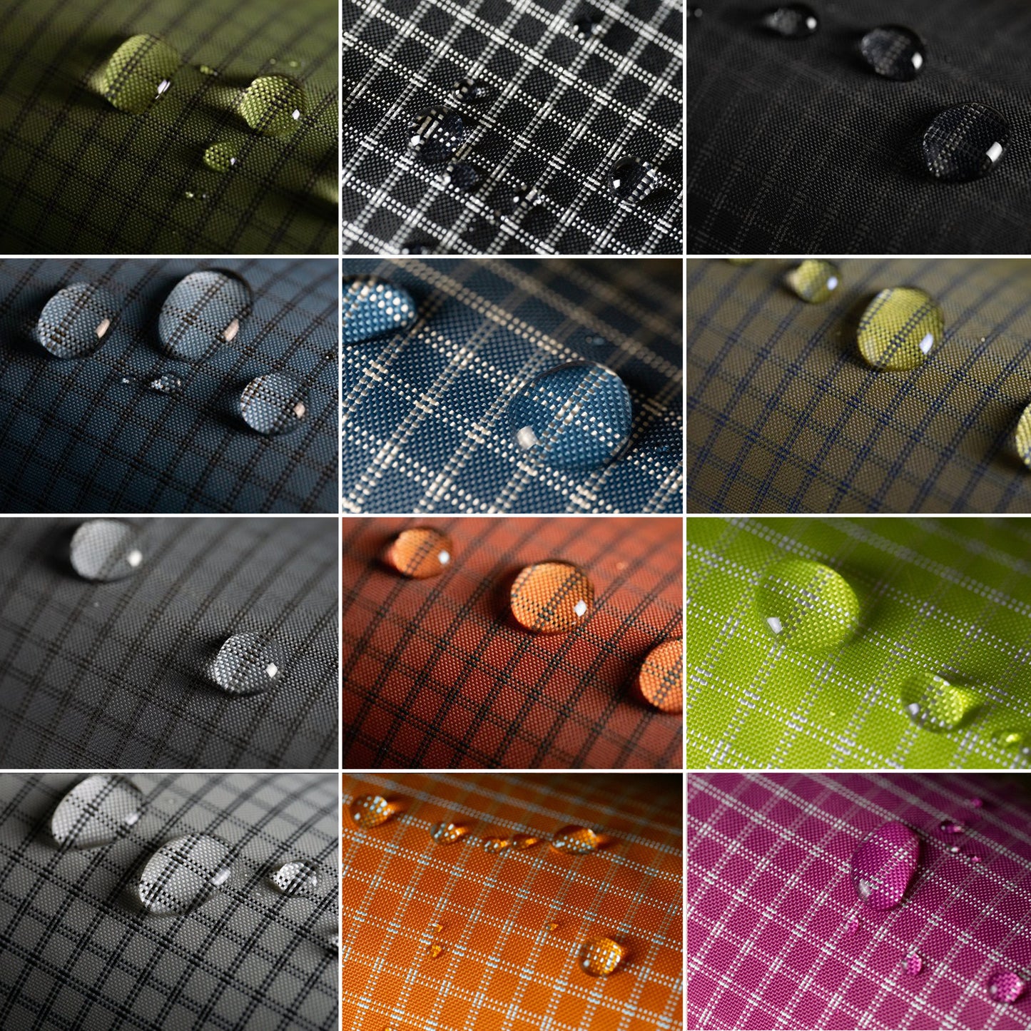 UltraGrid™ - 100% Recycled Nylon Grid Fabric with Double Ultra Ripstop (Sold Per Foot)