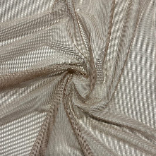 Nylon Pocket Mesh Fabric - Sand (Sold per Yard)