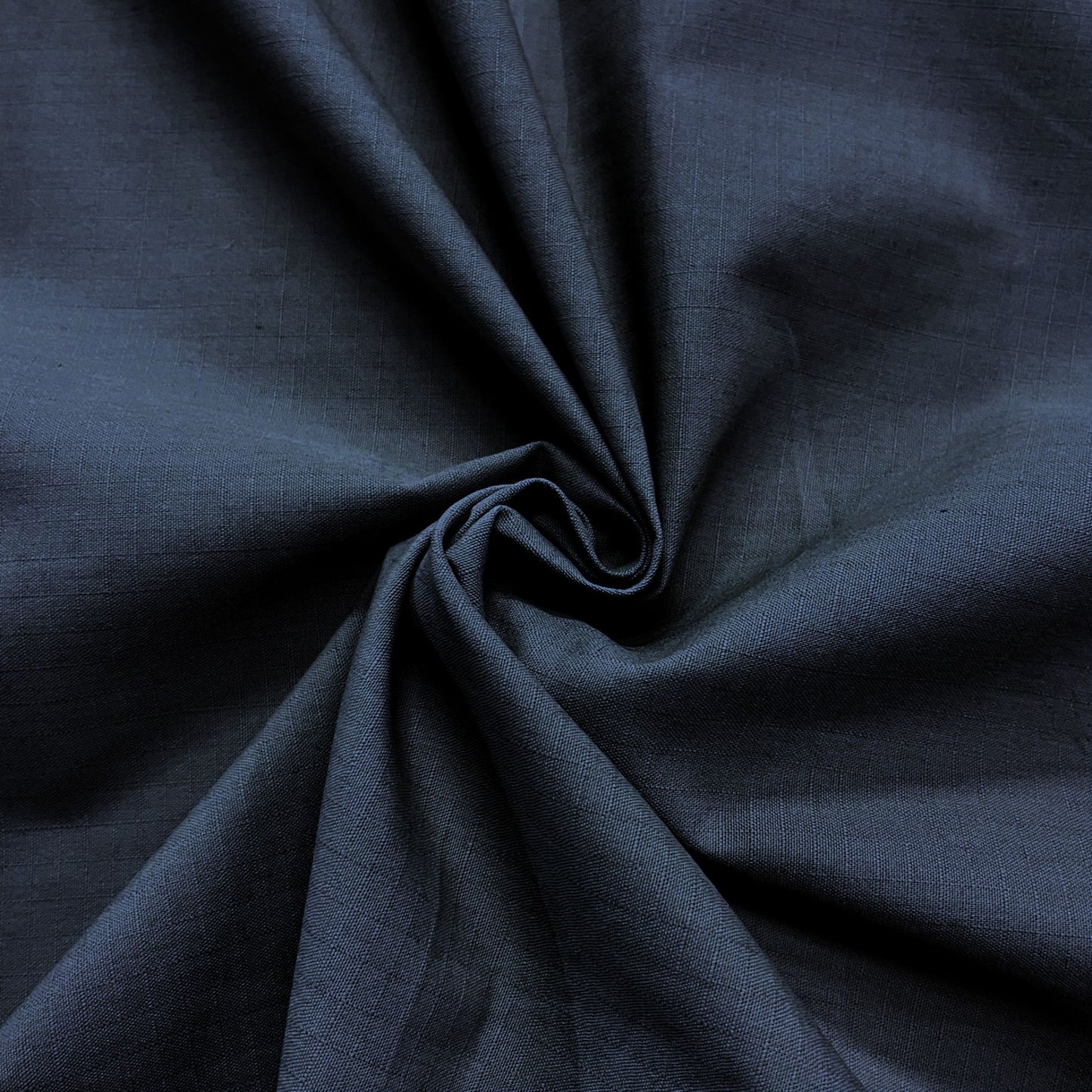 ***SECONDS*** Rayon/Twaron/Nylon FR Ripstop Fabric - Dark Blue (Sold per Yard)