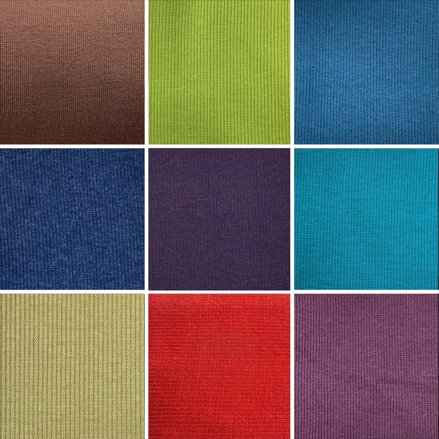 Construcción 2x2 de ribete tubular de 18 pulgadas 95 % algodón, 5 % elastano (se vende por pulgada)