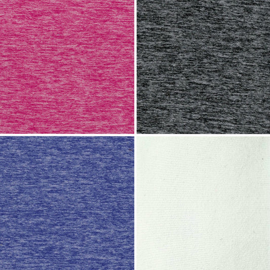 SunScreen50™ Heather Jersey 4-way Stretch Fabric (Sold per Yard)