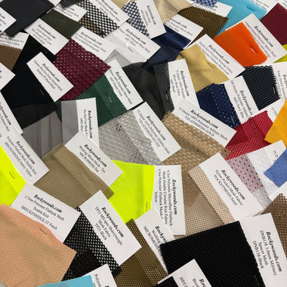 Netting & Mesh types & colors sample set (Sold per Each)