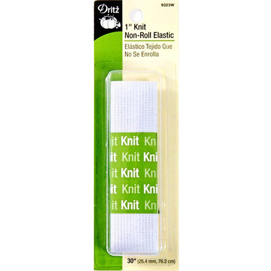 1 " Knit Non-Roll Elastic - 30 Inches