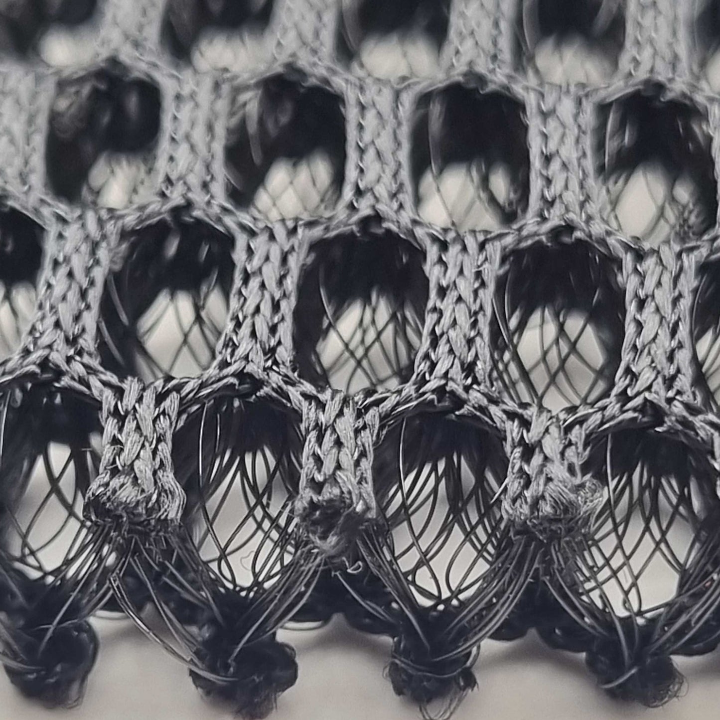 ***Limited Quantity*** 8MM Armor Spacer Mesh Black (Sold per Foot)