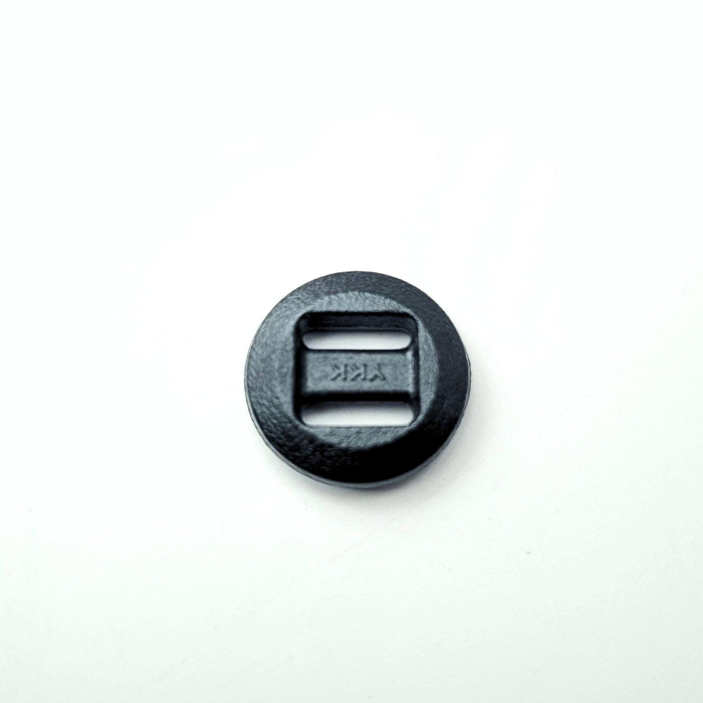 3/8" Pom Slide Button, Bar Button, Berry Compliant, Black (Sold per Each)