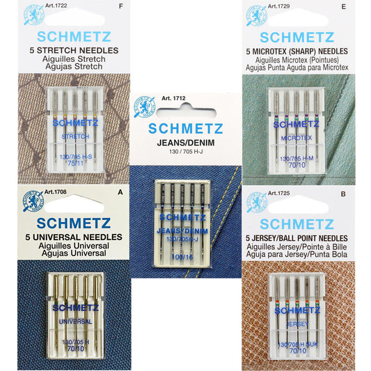 Schmetz Machine Needles - Multiple Types (Sold per Each)