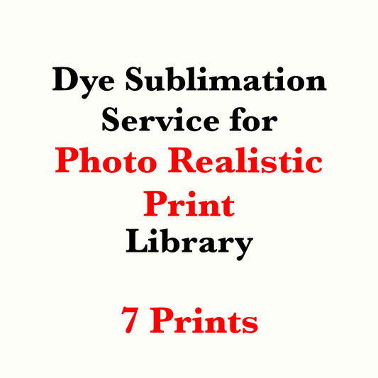 Servicio de sublimación de tinta para Photo Realistic Print Library (vendido por yardas)