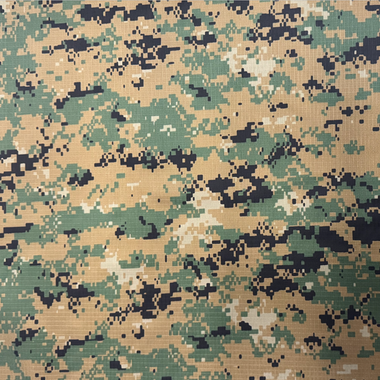70 Denier Ripstop Field Tarp Fabric - MARPAT (Sold per Yard)