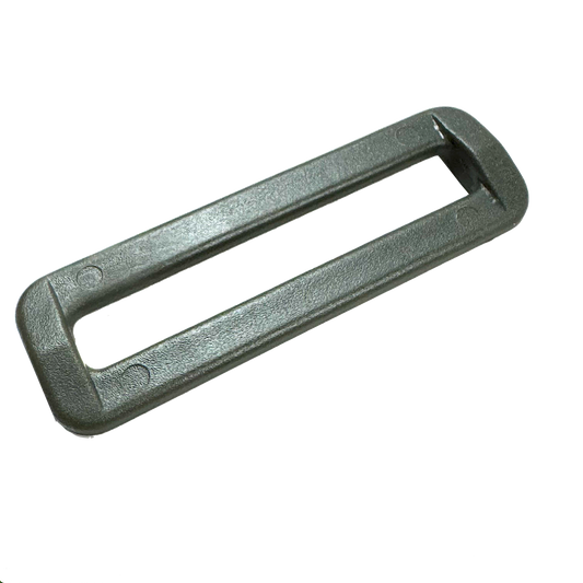 Bucle de plástico de 2" - Verde follaje (se vende por unidad)
