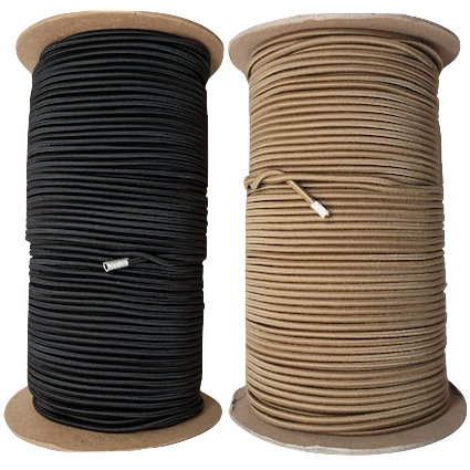 Cordón elástico CORDURA® de 1/8 de pulgada (3 mm) (se vende por yarda)