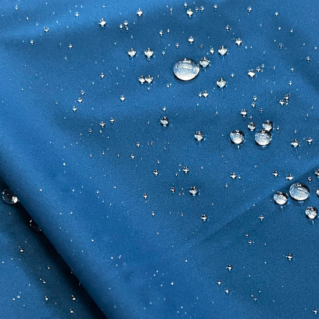 2-Layer Waterproof Breathable Polyester Fabric with Stretch - Shaded Lake (Sold per Yard)
