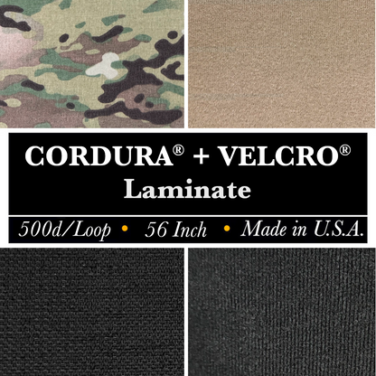 56 Inch 500d CORDURA Truelock™ Laminated to VELCRO® Loop (Sold Per Foot)