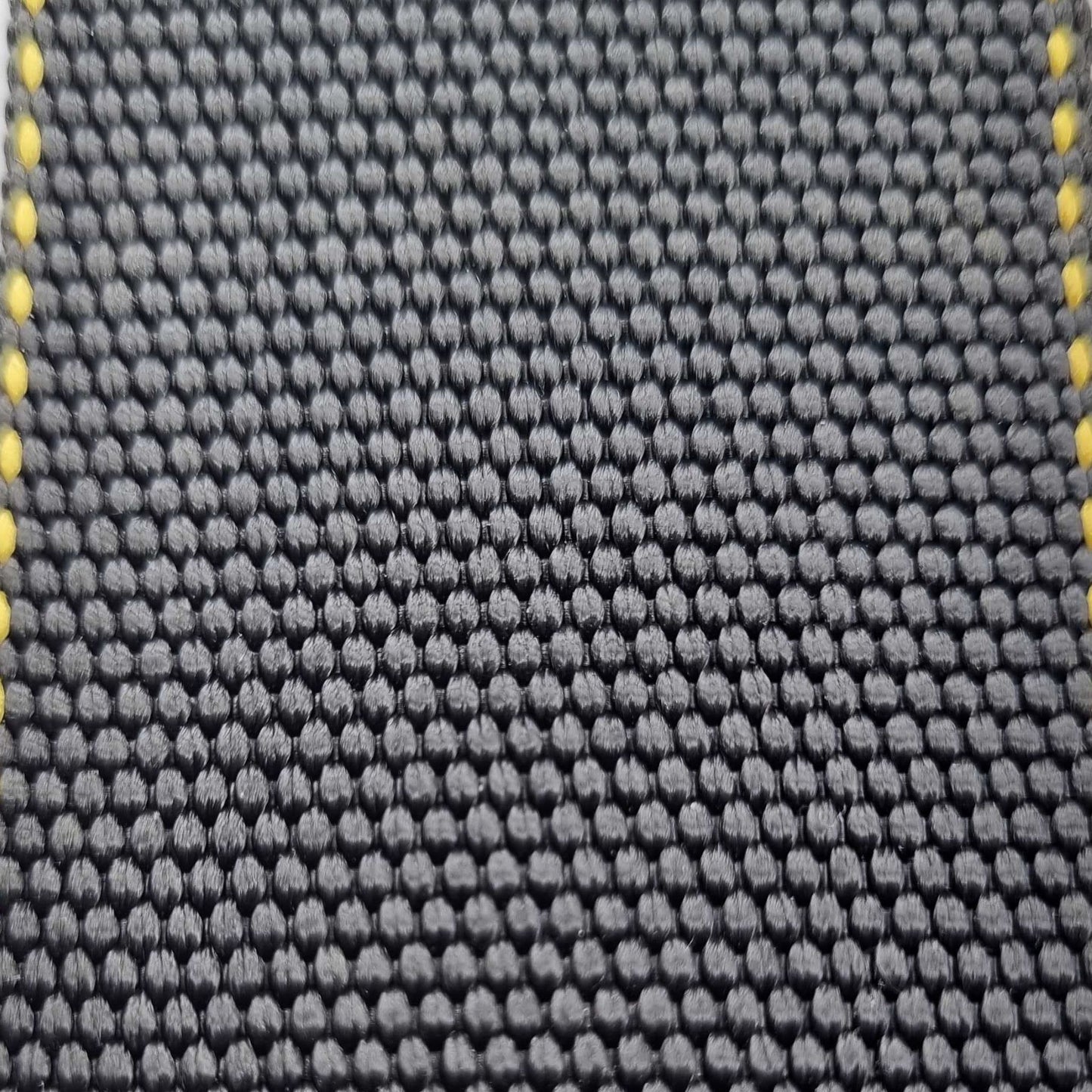 1-3/4" Mil-Spec Nylon Webbing Resin Coated - Black (Sold per Yard)