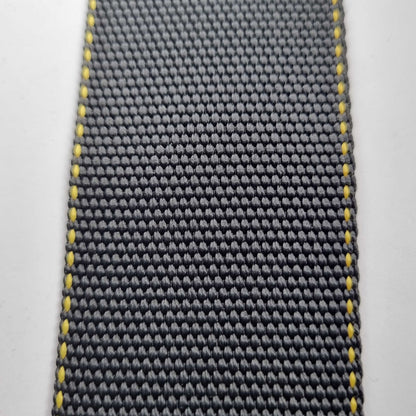 1-3/4" Mil-Spec Nylon Webbing Resin Coated - Black (Sold per Yard)
