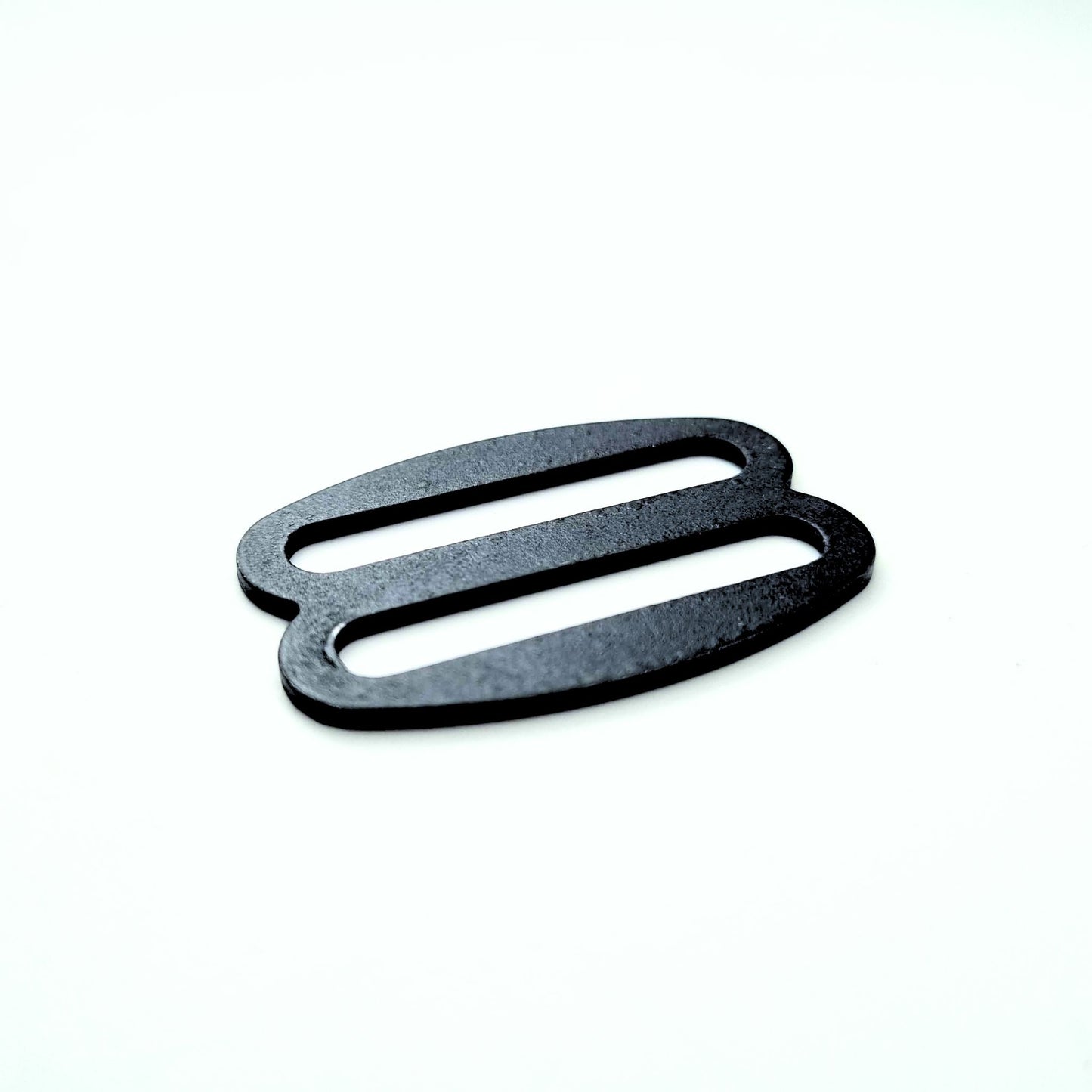 1" Rounded Oval Sliders, Berry Compliant, Black (Sold per Each)