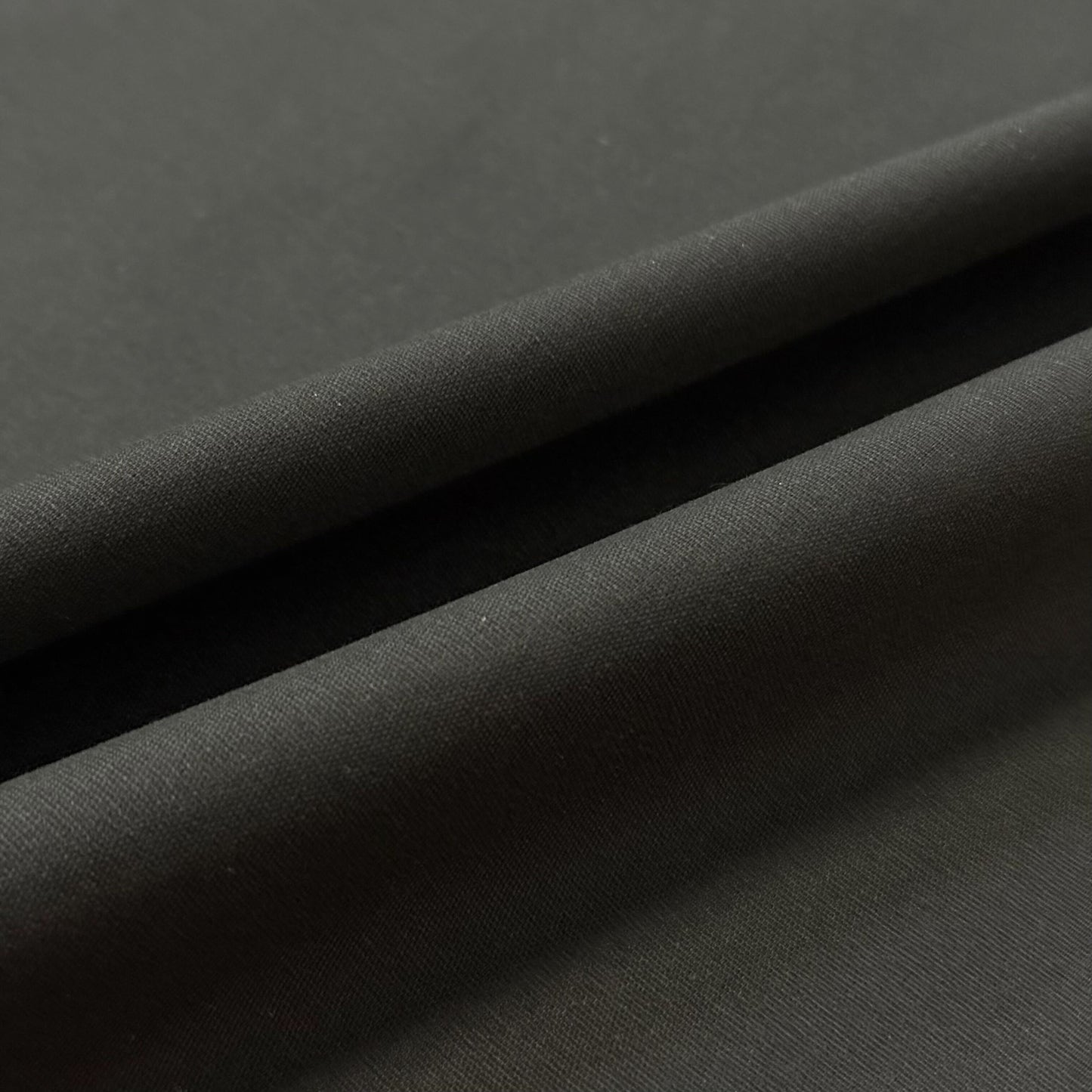 SEW POWERFUL Poly/Cotton Poplin - Black (Sold Per Yard)