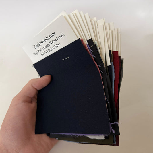 サプレックス®ナイロンとタスランナイロンの色見本セット（各色販売）