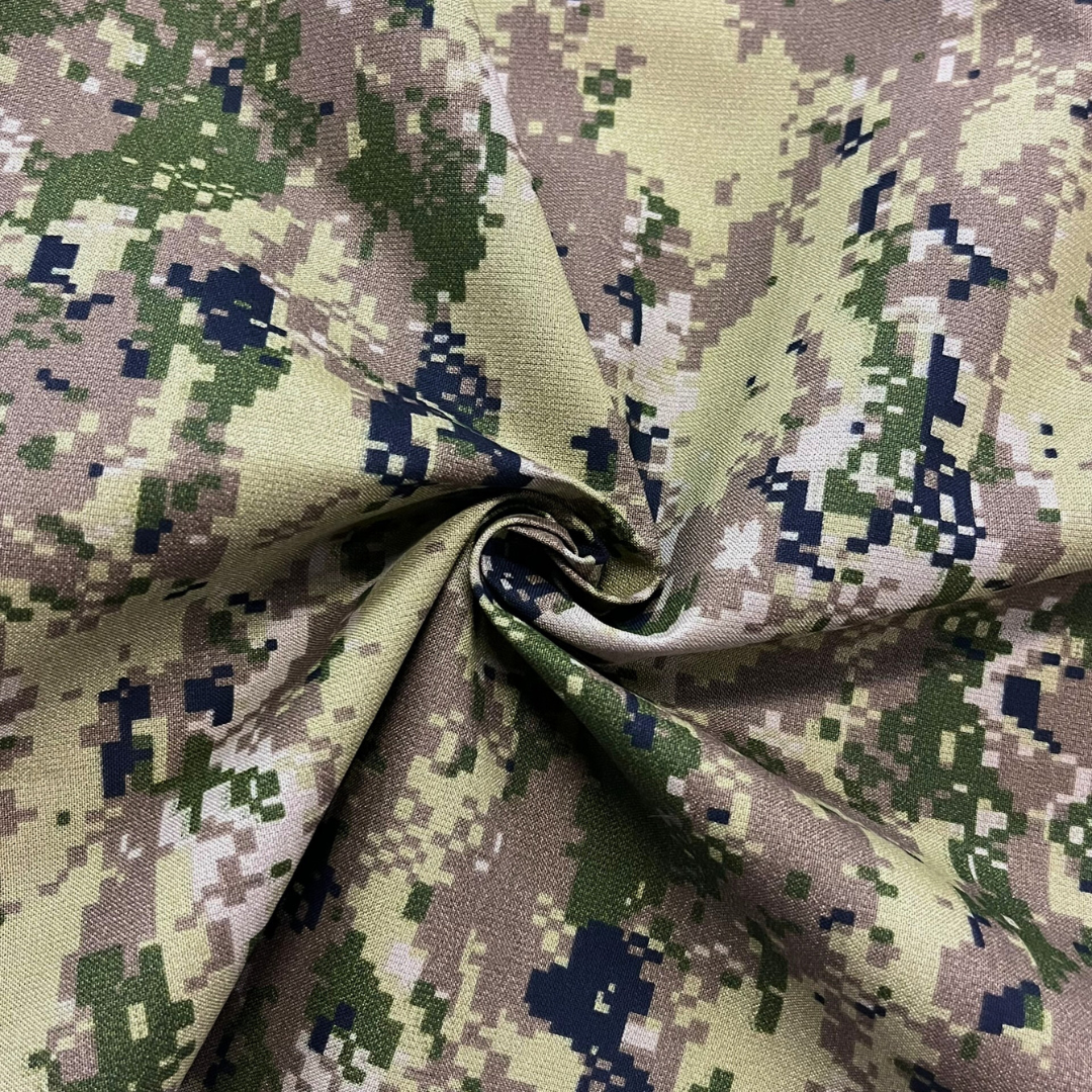 ***SECONDS*** Nylon/Cotton Camo Plain Weave Fabric - CADPAT Multi Terrain (Sold per Yard)